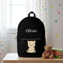 Mochila Impresa Kids' Adventure Backpack - Explorer Bear and Name 