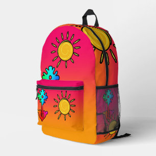 Mochila Impresa Kinder Kids Rainbow