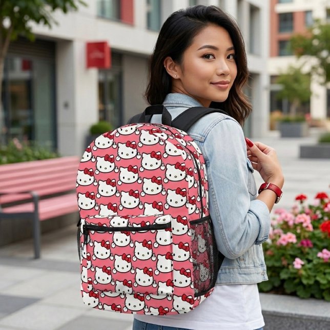 Mochila Impresa Kitty (Subido por el creador)