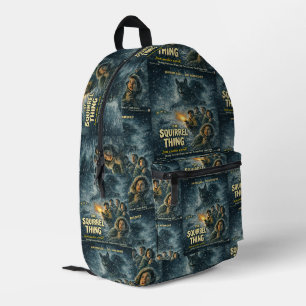 Mochila Impresa La Cosa de la Ardilla