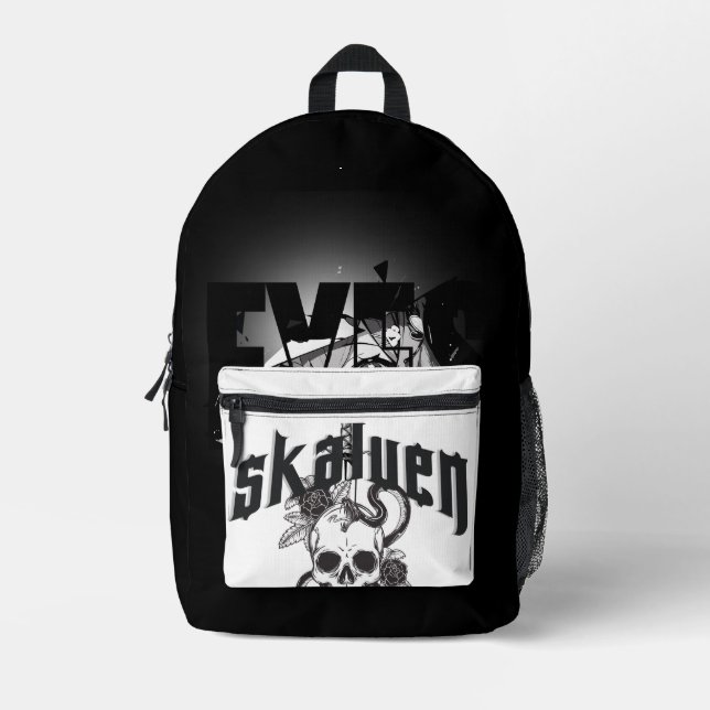 MOCHILA IMPRESA LA ESCALERA (Anverso)