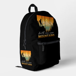 Mochila Impresa La Fe Mueve Montañas