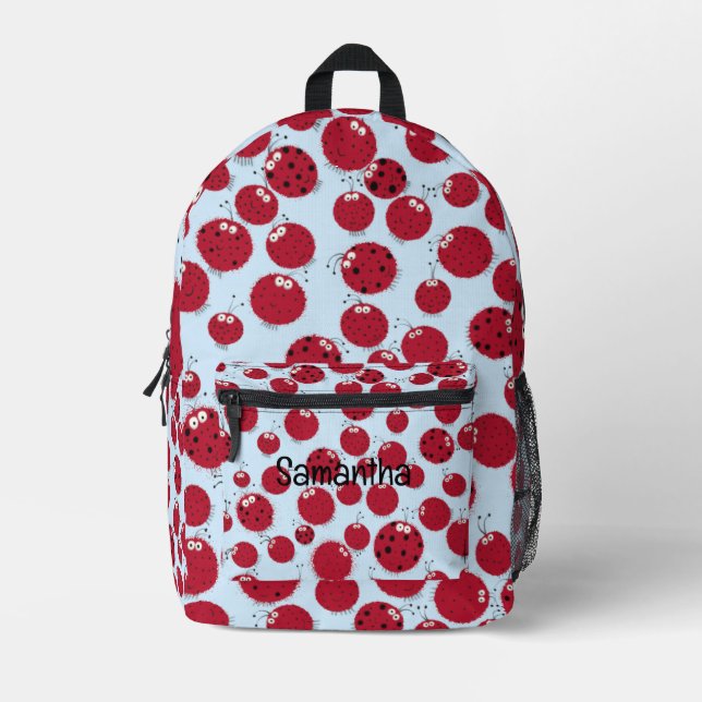 Mochila Impresa La Fiesta de la Mariquita  (Anverso)