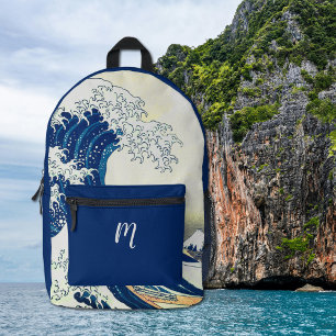Mochila Impresa La Gran Ola - Arte japonés