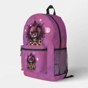 Mochila Impresa La lechuza Steampunk: guardiana de secretos.