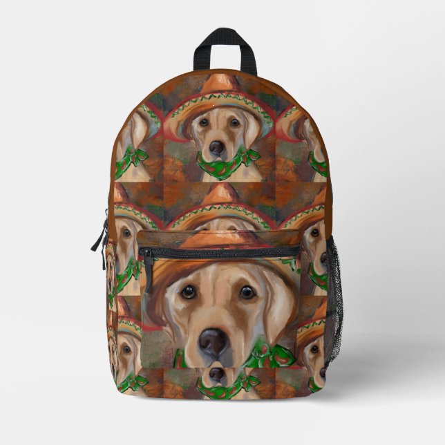 MOCHILA IMPRESA LABRADOR RETRIEVER            (Anverso)