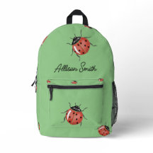 Ladybug en verde claro personalizado