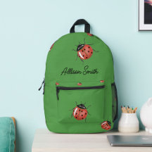 Ladybug en verde personalizado