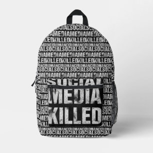 Mochila Impresa Las redes sociales mataron el romance