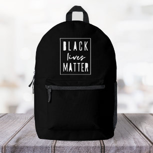 Mochila Impresa Las vidas negras importan   BLM Igualdad de Raza M