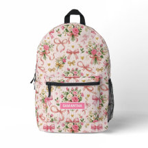 Lazo Coquette Rosa Personalizado