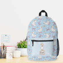 Lazo Rosa de Coqueta Silly Goose Nombre de Script