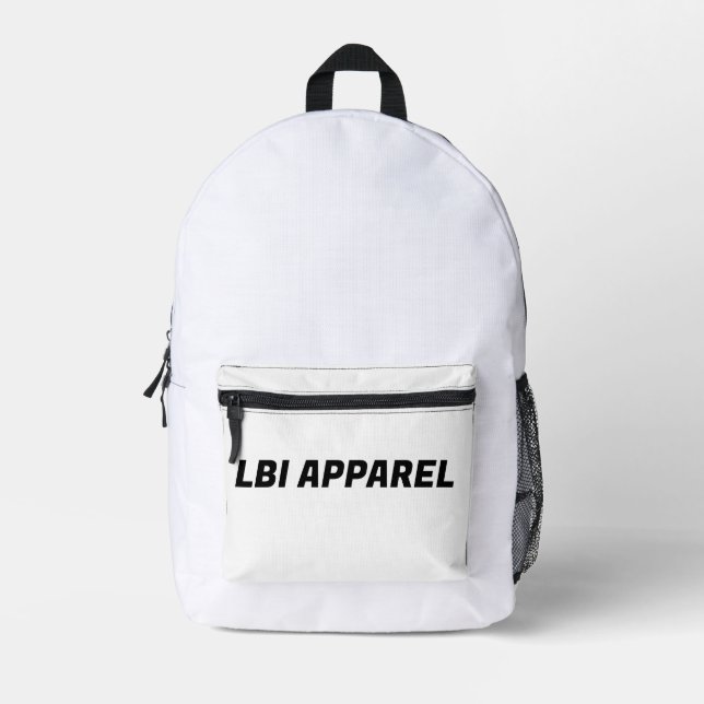 MOCHILA IMPRESA LBI APPAREL BACKPACK (Anverso)