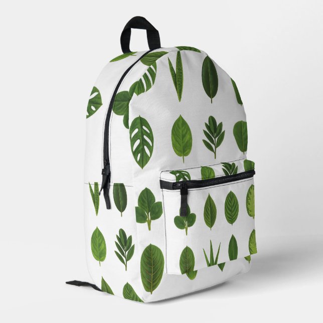 Mochila Impresa Leaf it to Nature (Esquina izquierda trasera)