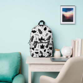Mochila Impresa Leafs Illustration