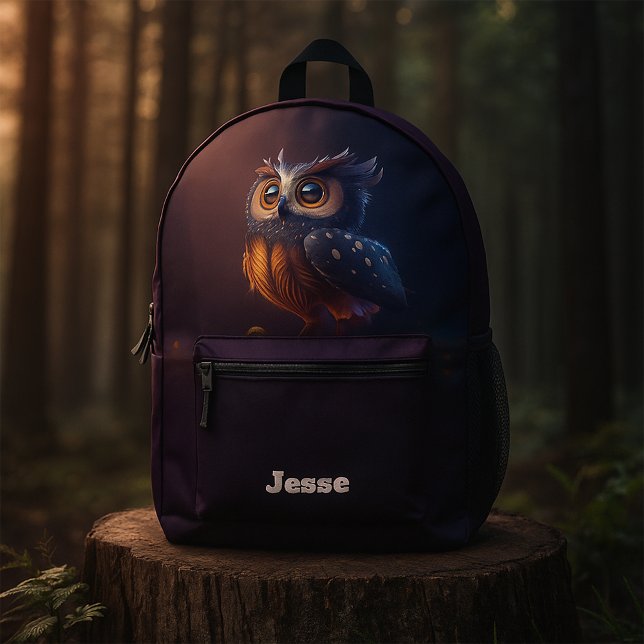 Mochila Impresa Lechuza Adorable (Subido por el creador)