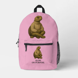 MOCHILA IMPRESA LENTO A PROPÓSITO.