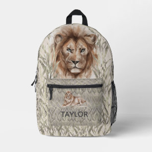 Mochila Impresa León de safari genial