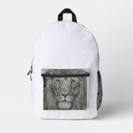 Mochila Impresa León Majestuoso