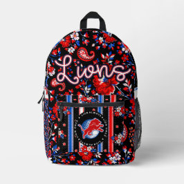 Mochila Impresa Leones de Durant - Golf floral