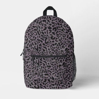 Mochila Impresa leopardo negro