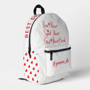 Mochila Impresa Les Encanta A Malograrlos Devuélvenlos A Su Abuela