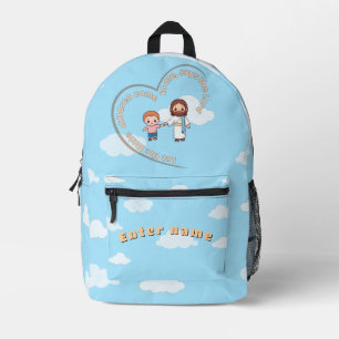 Mochila Impresa Let the little children come to me