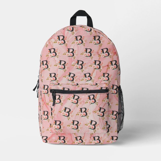 Mochila Impresa Letra B (Anverso)