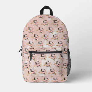 Mochila Impresa Letra E