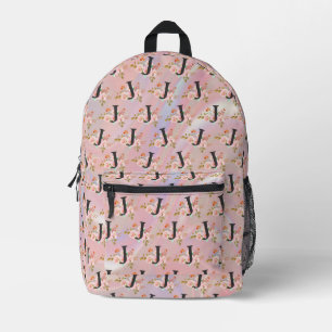 Mochila Impresa Letra J