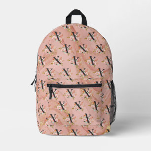 Mochila Impresa Letra X