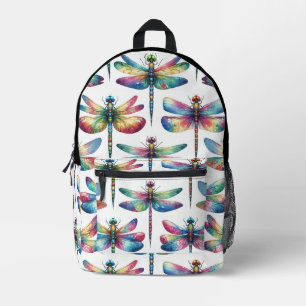 Mochila Impresa Libélulas Caleidoscopio