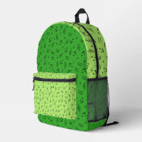 LIME & KELLY GREEN CON PEQUEÑAS NOTAS MUSICALES NE