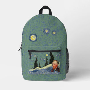 Mochila Impresa Limited Edition Van Gogh Starry Night Backpack