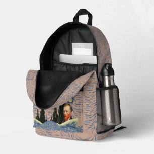Mochila Impresa Limited Edition Van Gogh Starry Night Backpack: Pe
