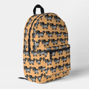 Mochila Impresa lindo mapache
