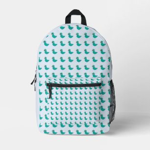 Mochila Impresa Lindo pájaro azul