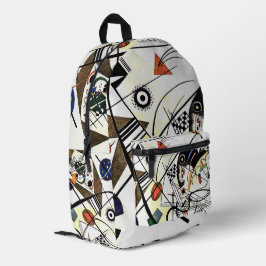 Mochila Impresa Línea transversal - Kandinsky
