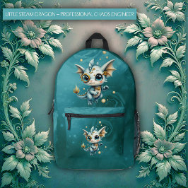 Mochila Impresa Little Steam Dragon – Professional Chaos Engineer.