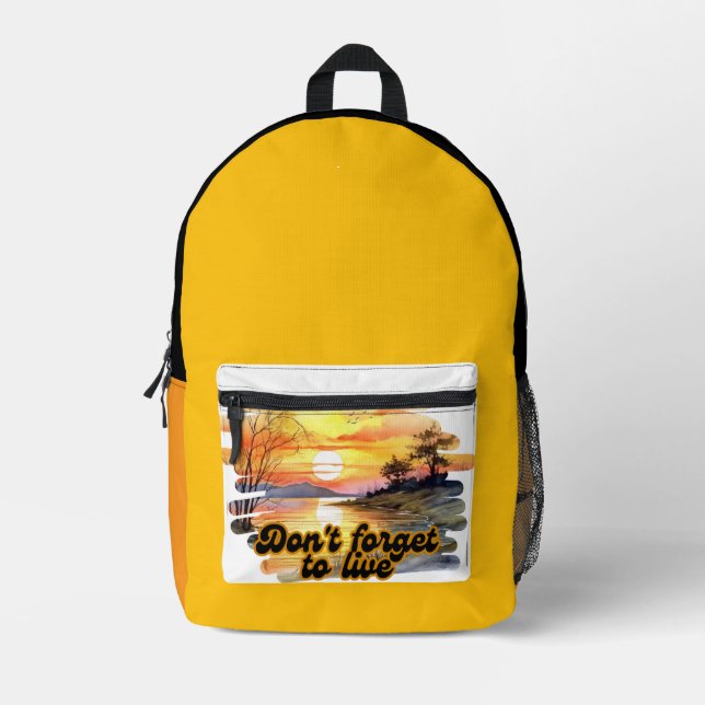 Mochila Impresa Live bug (Anverso)