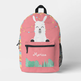 Mochila Impresa Llama amor