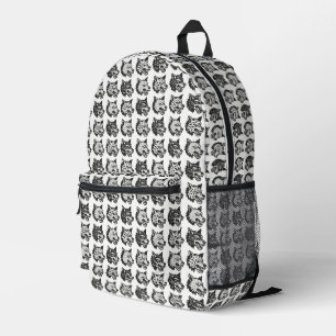 Mochila Impresa Lobos