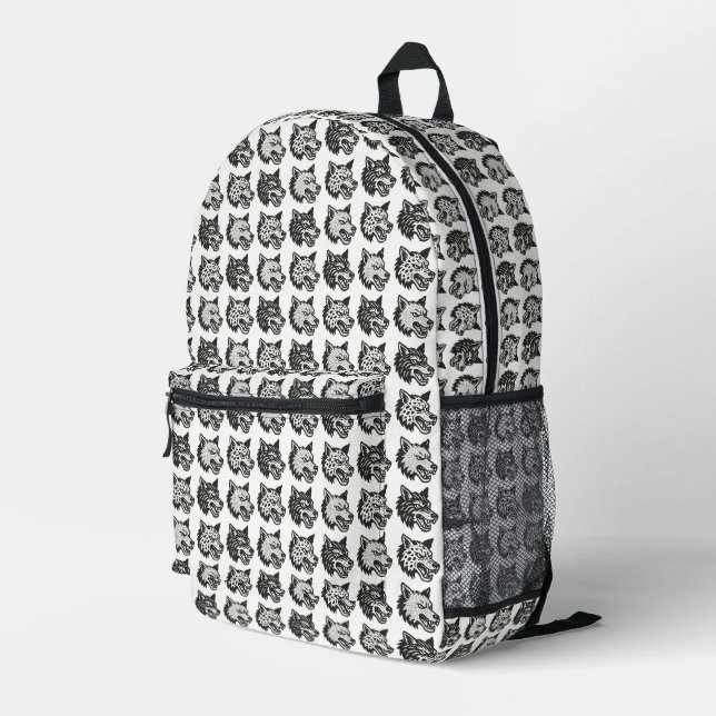 Mochila Impresa Lobos (Esquina derecha trasera )