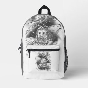 Mochila Impresa Lobos de Odin