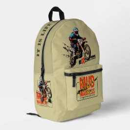 Mochila Impresa Locura de barro |