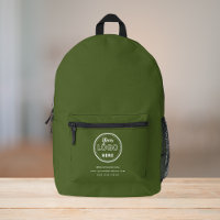 Logo de promoción de marca profesional Moss Green