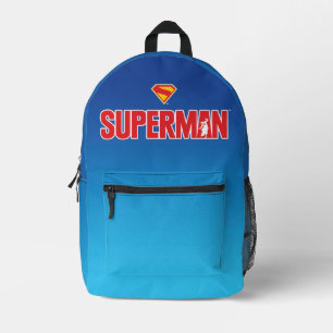 Mochila Impresa Logo en negrita de Superman clásico