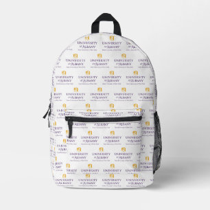 Mochila Impresa Logo icónico de la Universidad de Albany