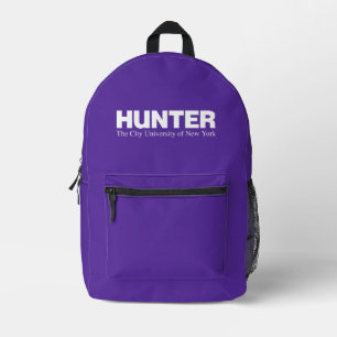 Mochila Impresa Logotipo Académico de Hunter College CUNY