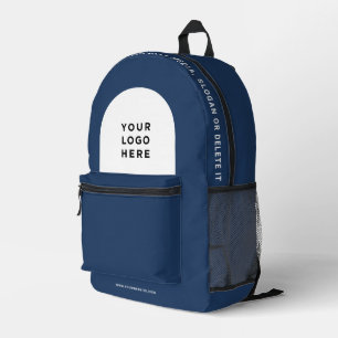 Mochila Impresa Logotipo comercial personalizado y empleado de tex